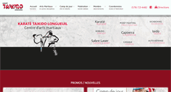 Desktop Screenshot of karatetaikido.com